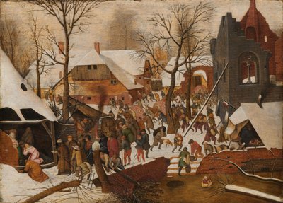 La Adoración de los Magos, 1590-1638 de Pieter Brueghel the Younger